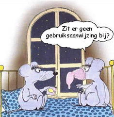 Condoom gebruiksaanwijzing comic